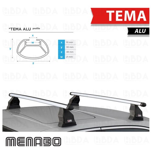 Barre auto portatutto menabo - barre,